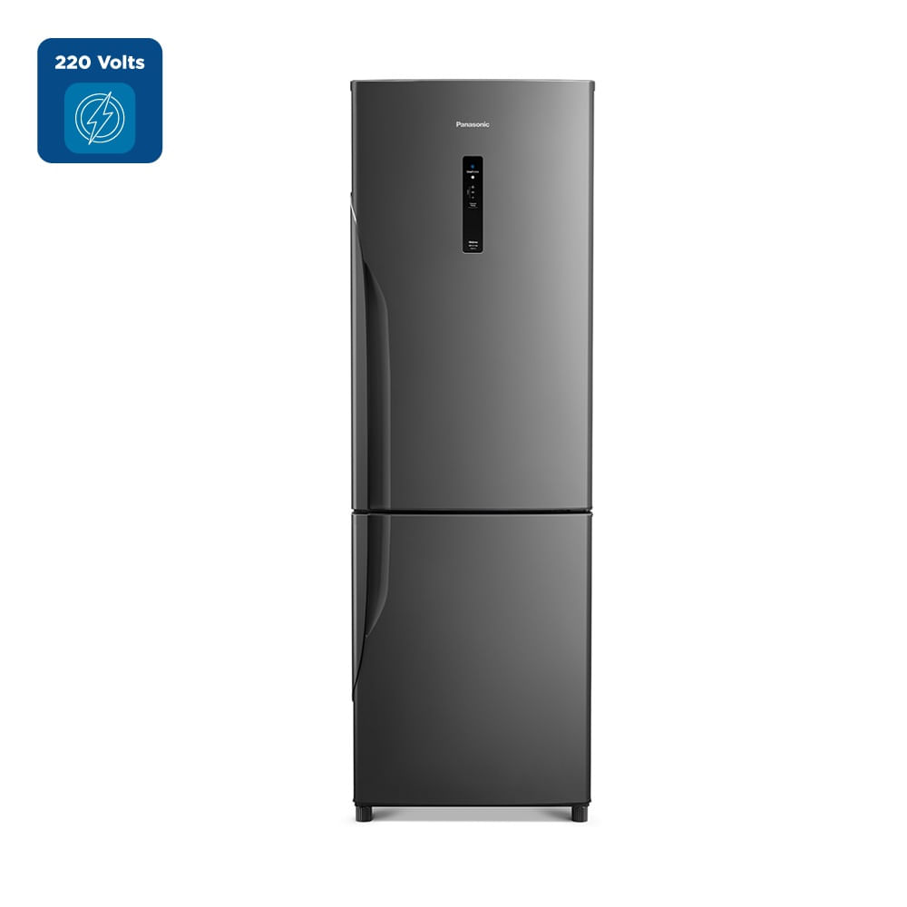 Refrigerador Panasonic Frost Free 407 Litros Inverter Titânio BB41 - 220 Volts